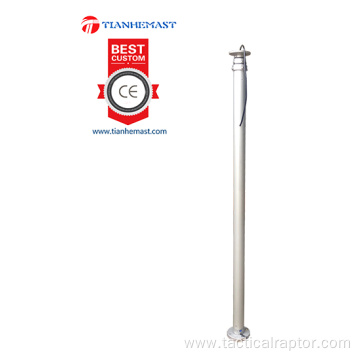 5meter telescopic mast for shelter illumination